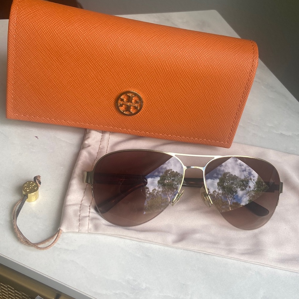 Tory Burch aviator sunglasses